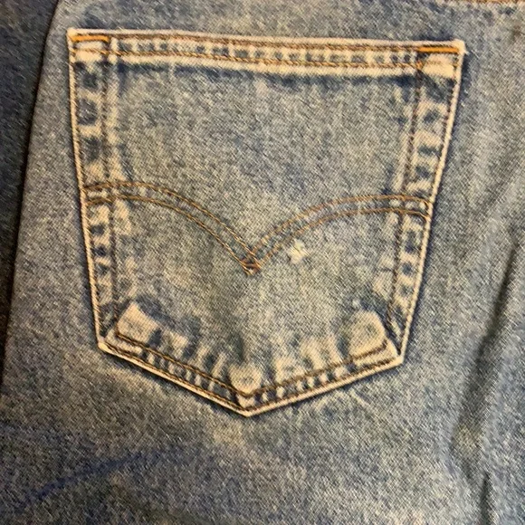 VINTAGE MEN’S LEVI STRAUSS 505 DENIM JEANS SZ 34/36 MEN BLUE 90’s Y2K